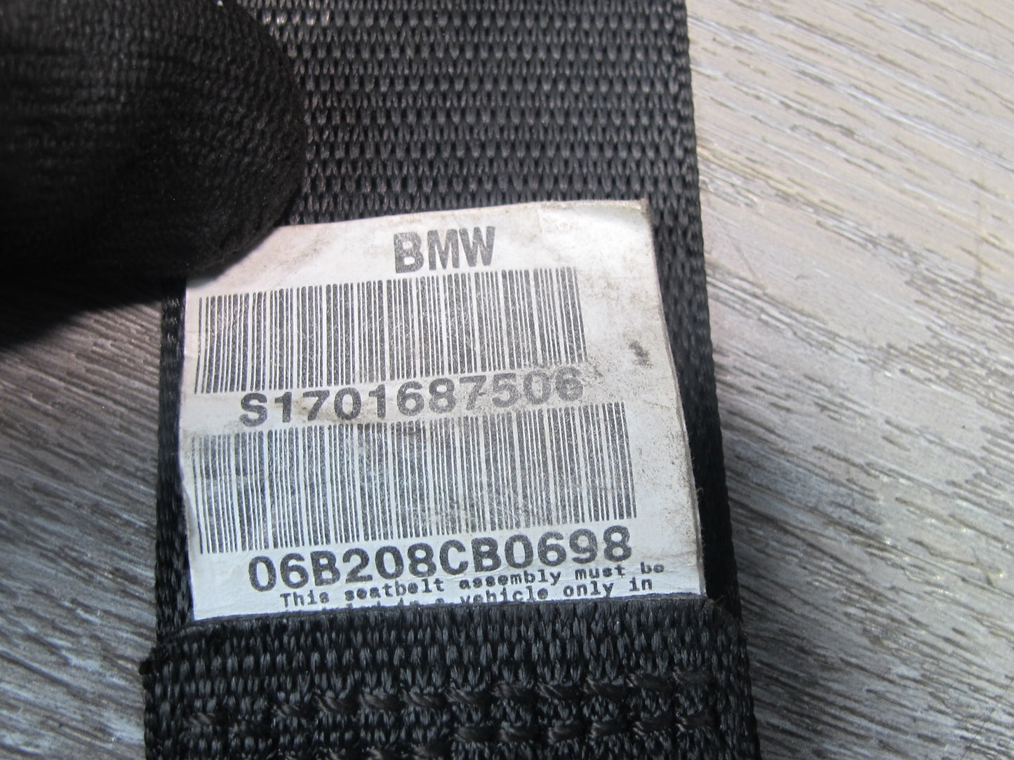 03-08 BMW E85 Z4 FRONT LEFT & RIGHT SIDE SEATBELT RETRACTOR SET OEM