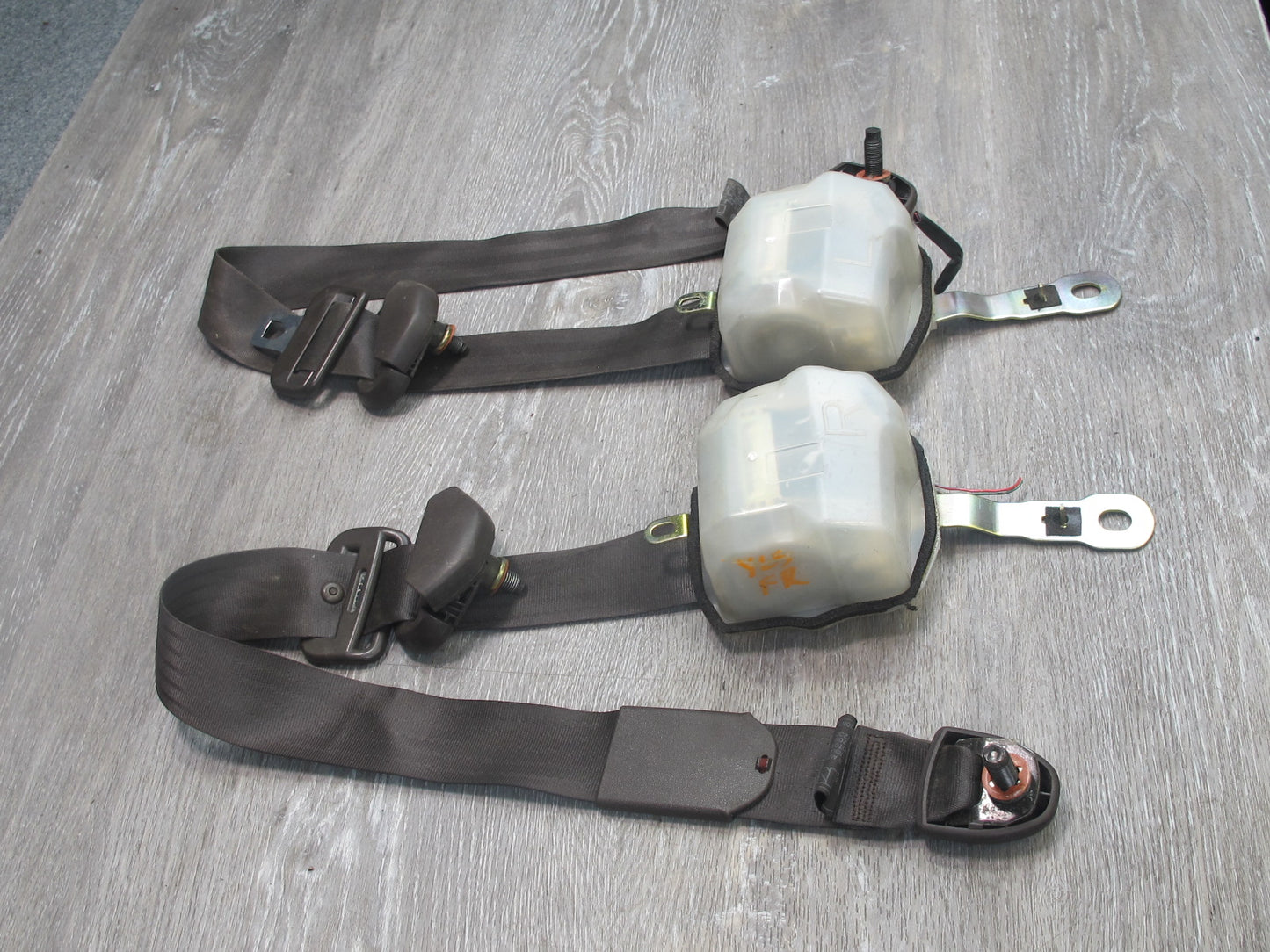 90-94 LEXUS LS400 FRONT RIGHT & LEFT SIDE SEATBELT RETRACTOR SET OEM