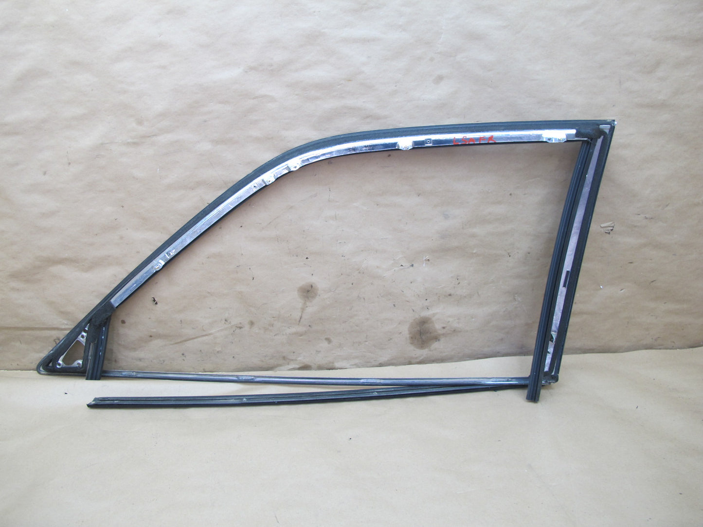 95-00 Lexus UCF20L LS400 Set of 2 Front Door Window Frame Trim Molding OEM