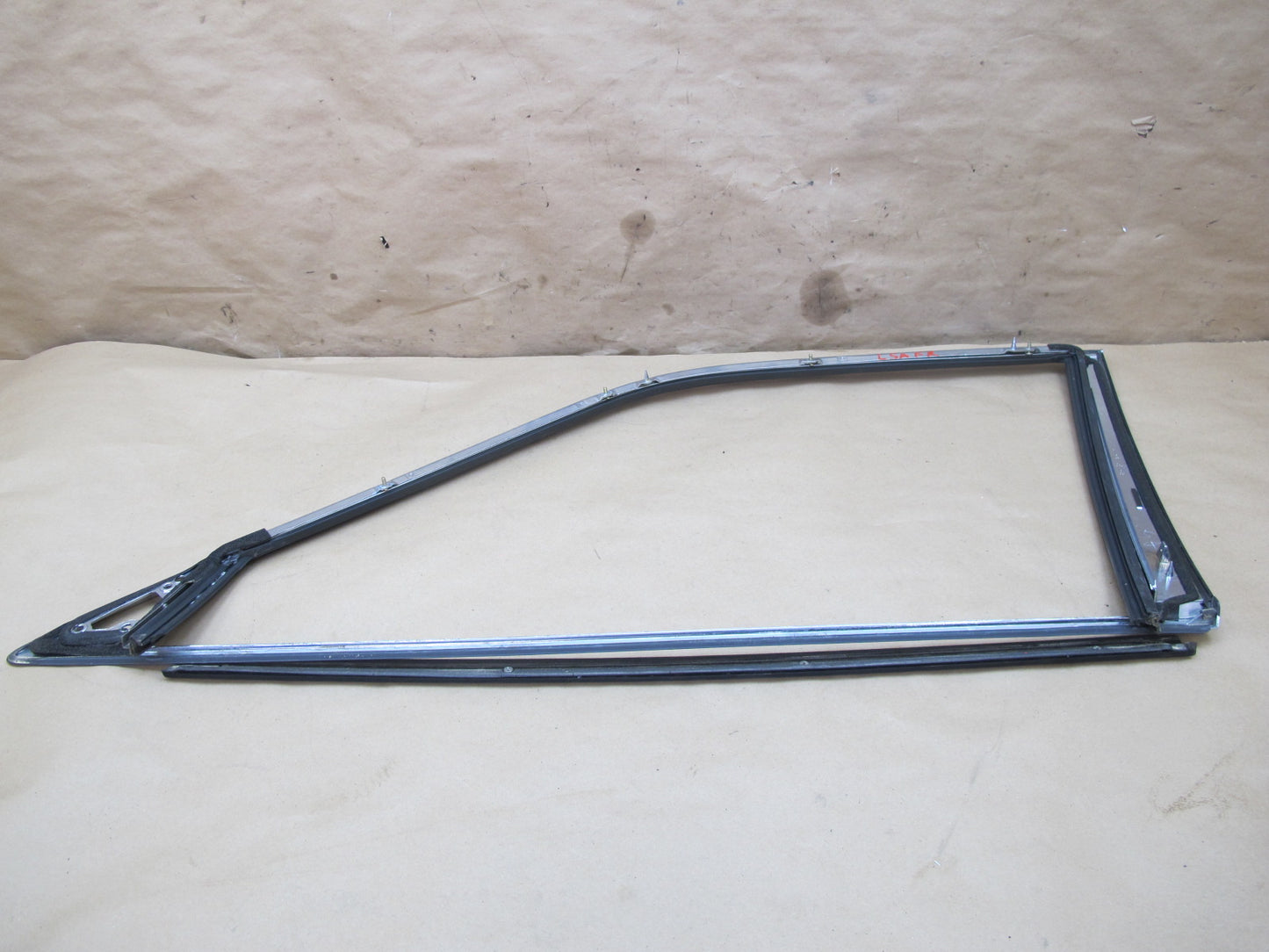 95-00 Lexus UCF20L LS400 Set of 2 Front Door Window Frame Trim Molding OEM