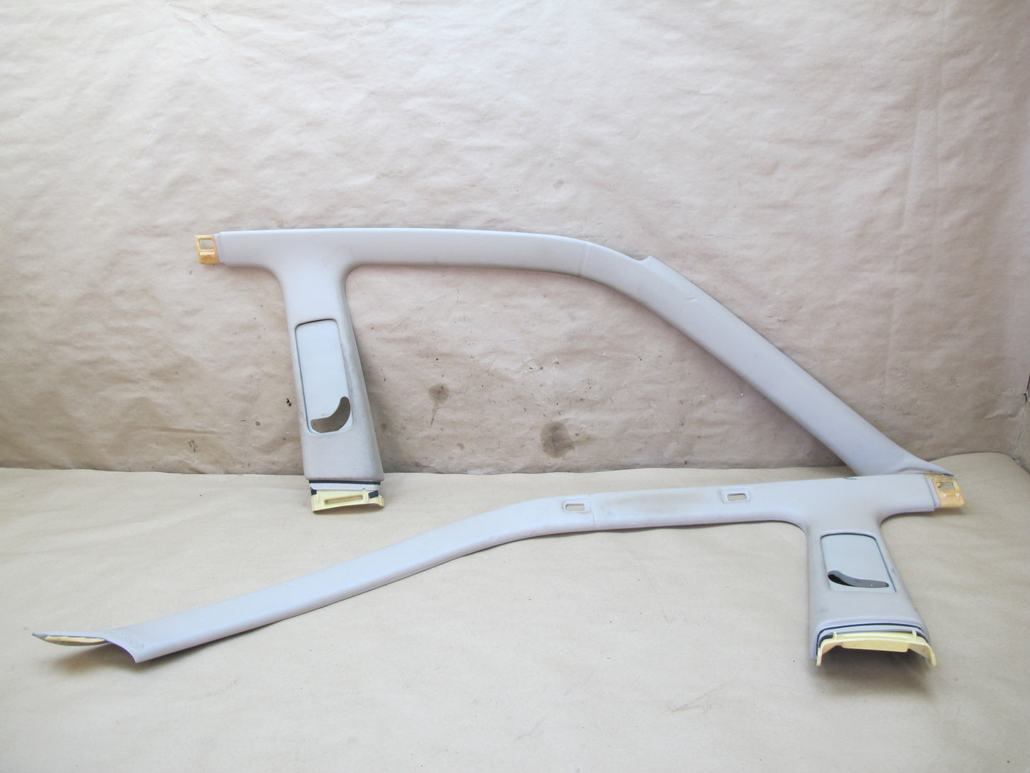 95-97 Lexus LS400 UCF20L Set of 2 Interior A B Pillar Window Frame Trim OEM