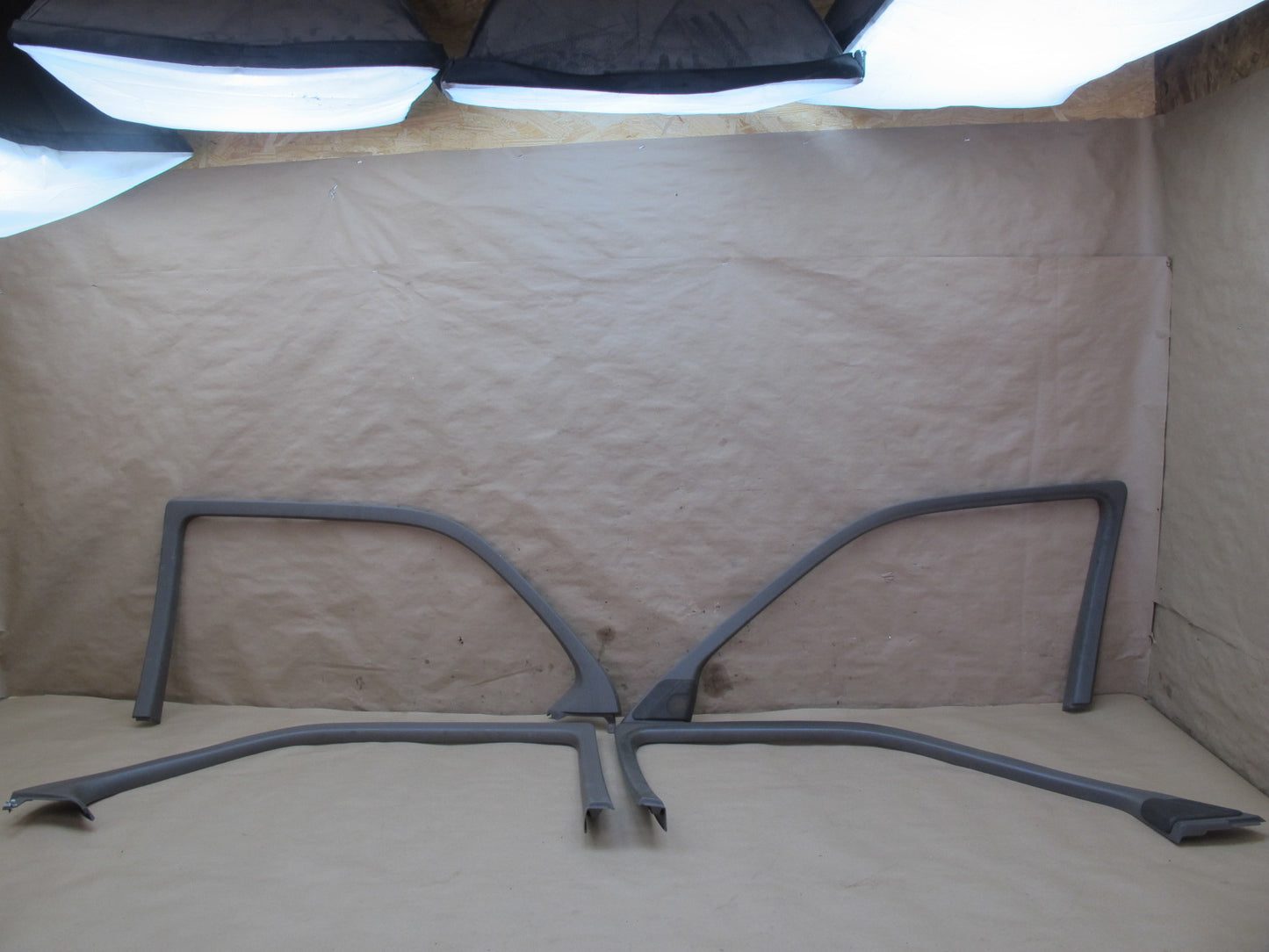 95-00 Lexus UCF20L LS400 Front & Rear Door Window Frame Trim Cover Panel OEM