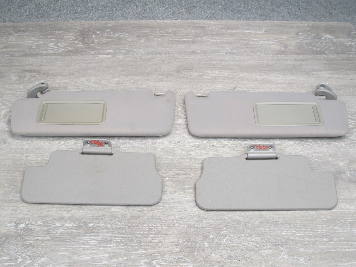 2003-2009 Lexus UZJ120L GX470 Front Left & Right Sun Visor Set of 4