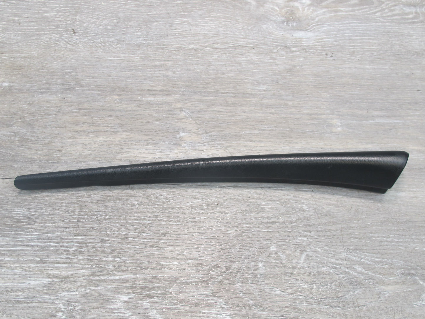 86-91 Mercedes W126 Front Left Door Window Surround Trim Panel Set OEM