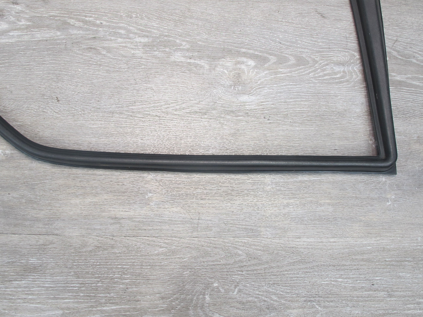 86-91 Mercedes W126 Front Left Door Window Surround Trim Panel Set OEM
