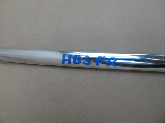 77-89 BMW E24 6-SERIES Set of 2 Windshield Left Right Chrome Molding Frame OEM