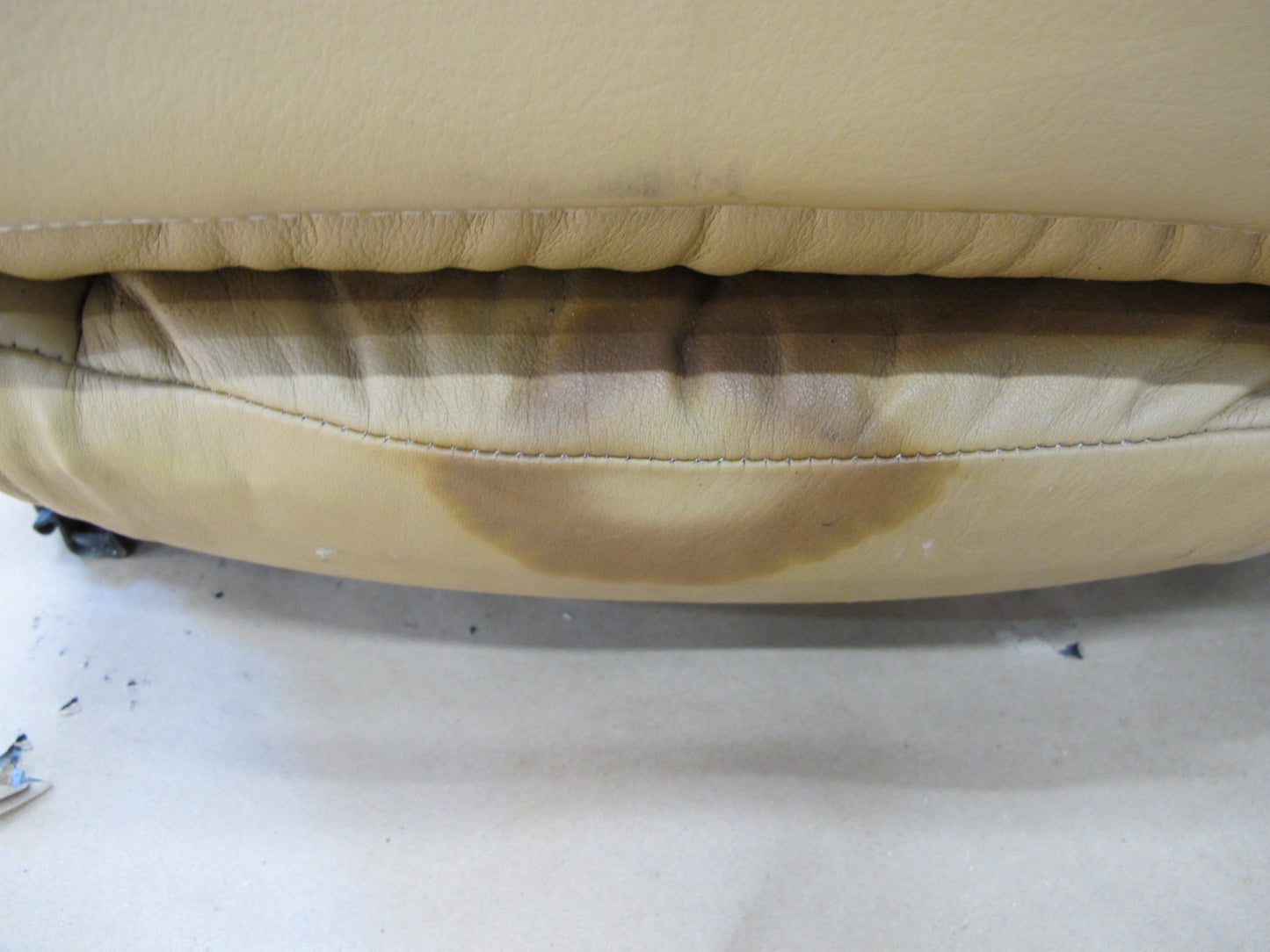 1987-1995 Porsche 928 S4 Front & Rear Left Right Side Seat Leather Beige Set