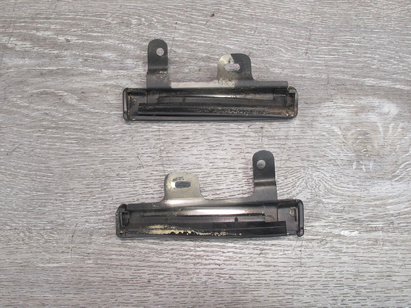 79-83 Datsun Nissan 280ZX 2+0 T TOP Right Left Upper B Pillar Molding Set OEM
