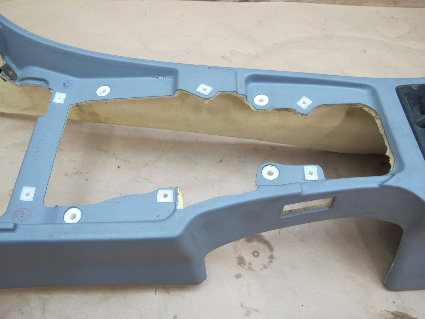 92-94 Lexus SC300 SC400 Center Console Trim Cover Panel Gray OEM