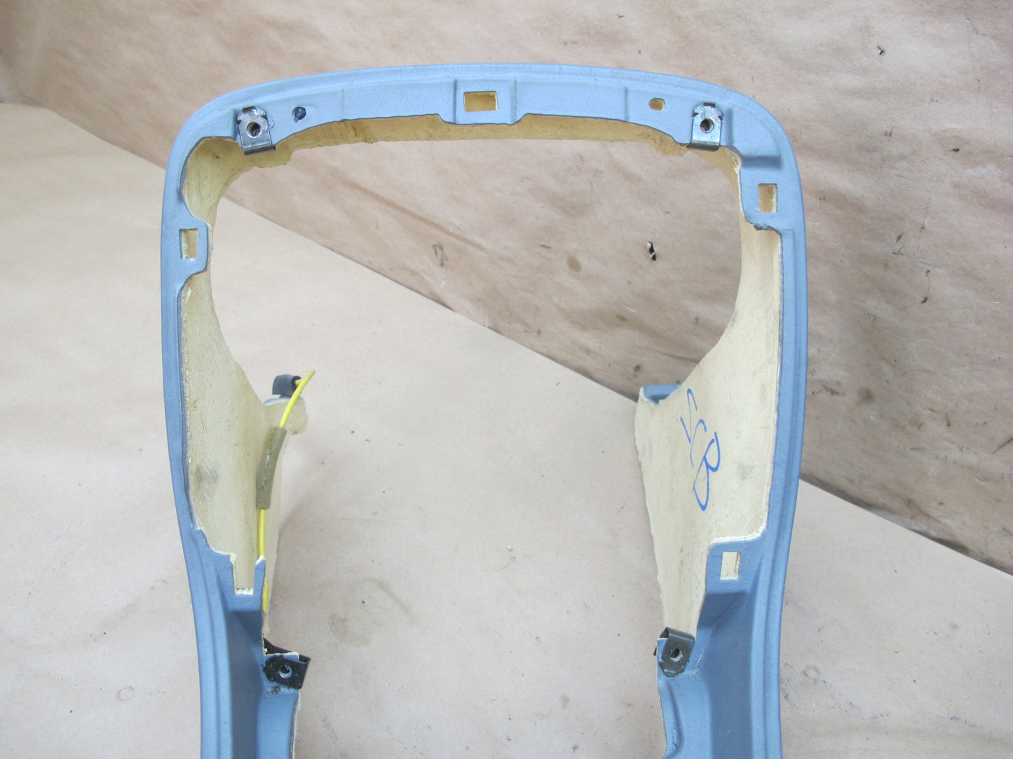 92-94 Lexus SC300 SC400 Center Console Trim Cover Panel Gray OEM