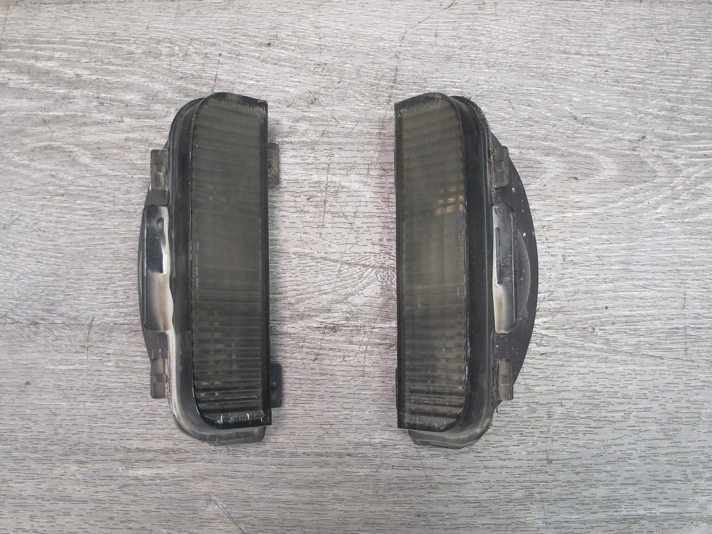 84-90 Chevrolet Corvette C4 Rear Bumper Reverse Back UP Light Lamp Set OEM