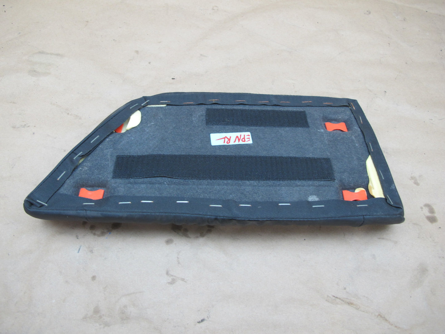 2002-2005 Porsche 911 996 Convertible Rear Left Side Seat Back Black