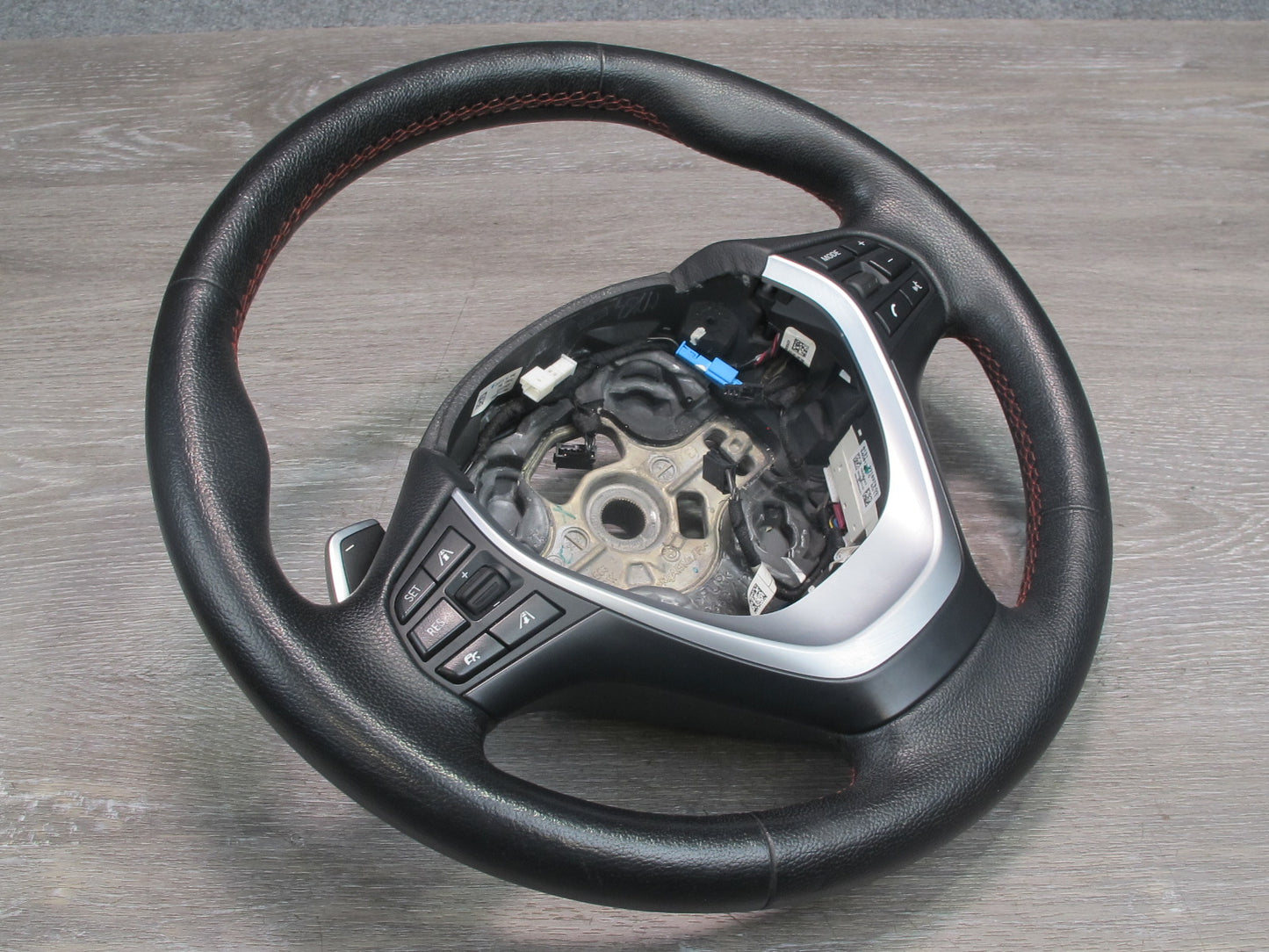 12-18 BMW F30 F32 F33 Leather Sport Steering Wheel Paddle Shifters