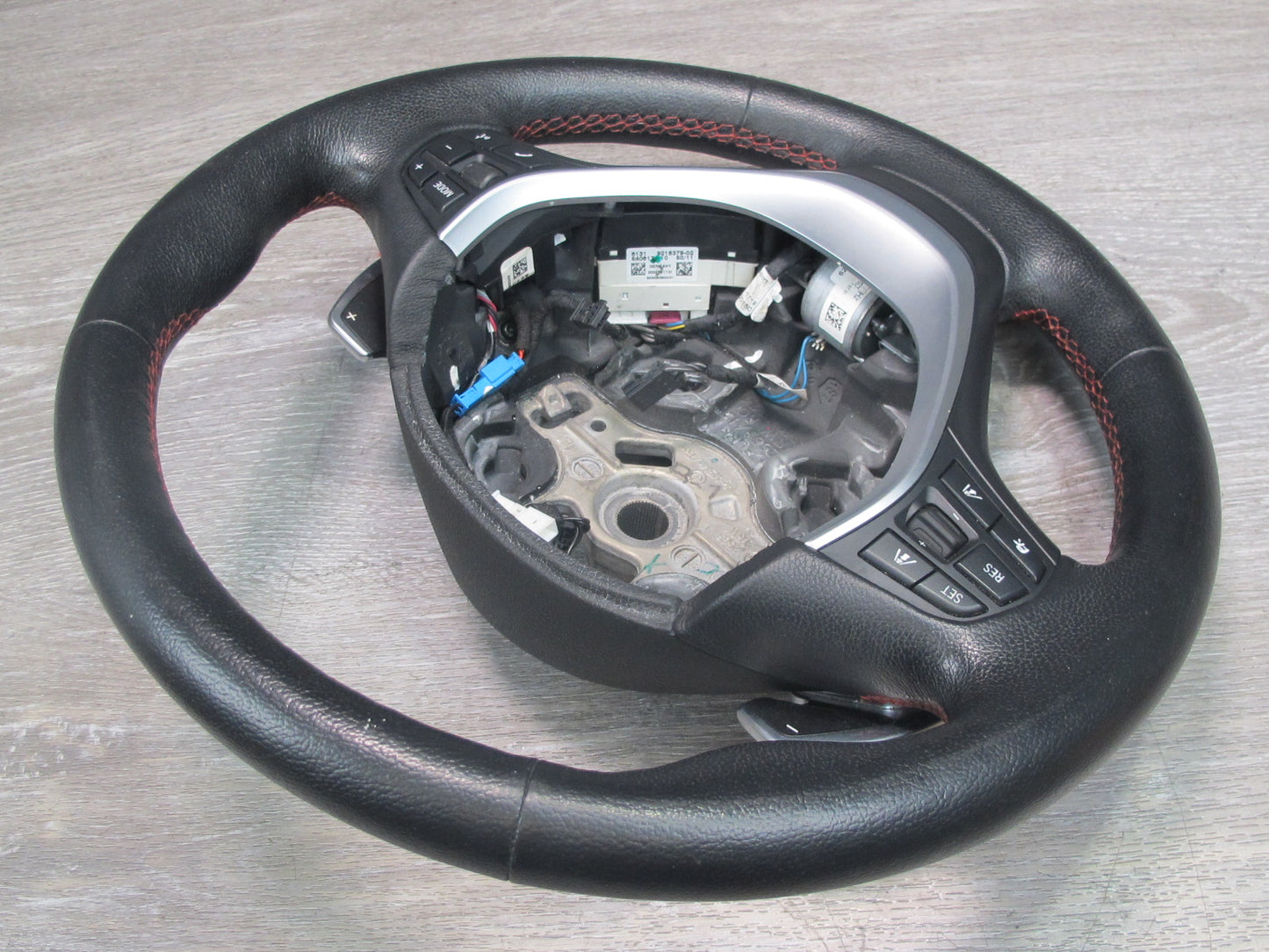 12-18 BMW F30 F32 F33 Leather Sport Steering Wheel Paddle Shifters