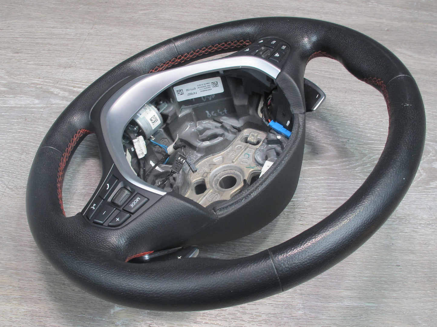 12-18 BMW F30 F32 F33 Leather Sport Steering Wheel Paddle Shifters