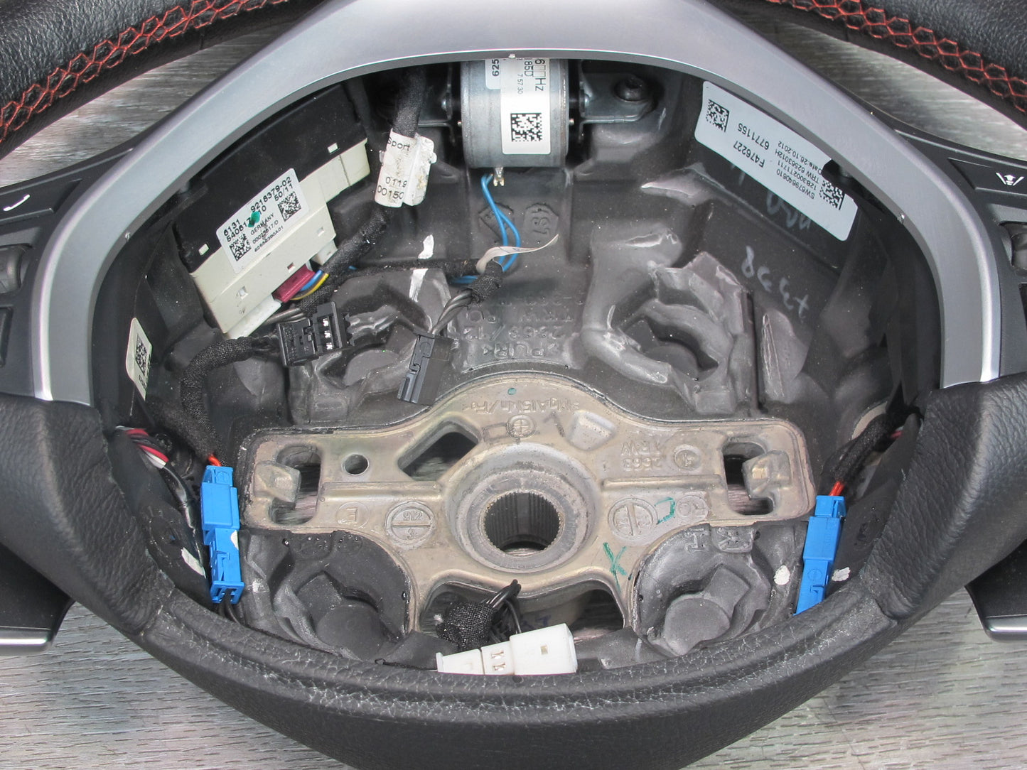 12-18 BMW F30 F32 F33 Leather Sport Steering Wheel Paddle Shifters
