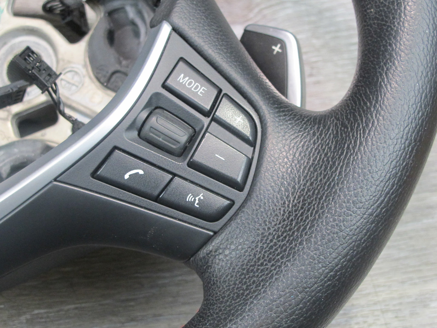 12-18 BMW F30 F32 F33 Leather Sport Steering Wheel Paddle Shifters