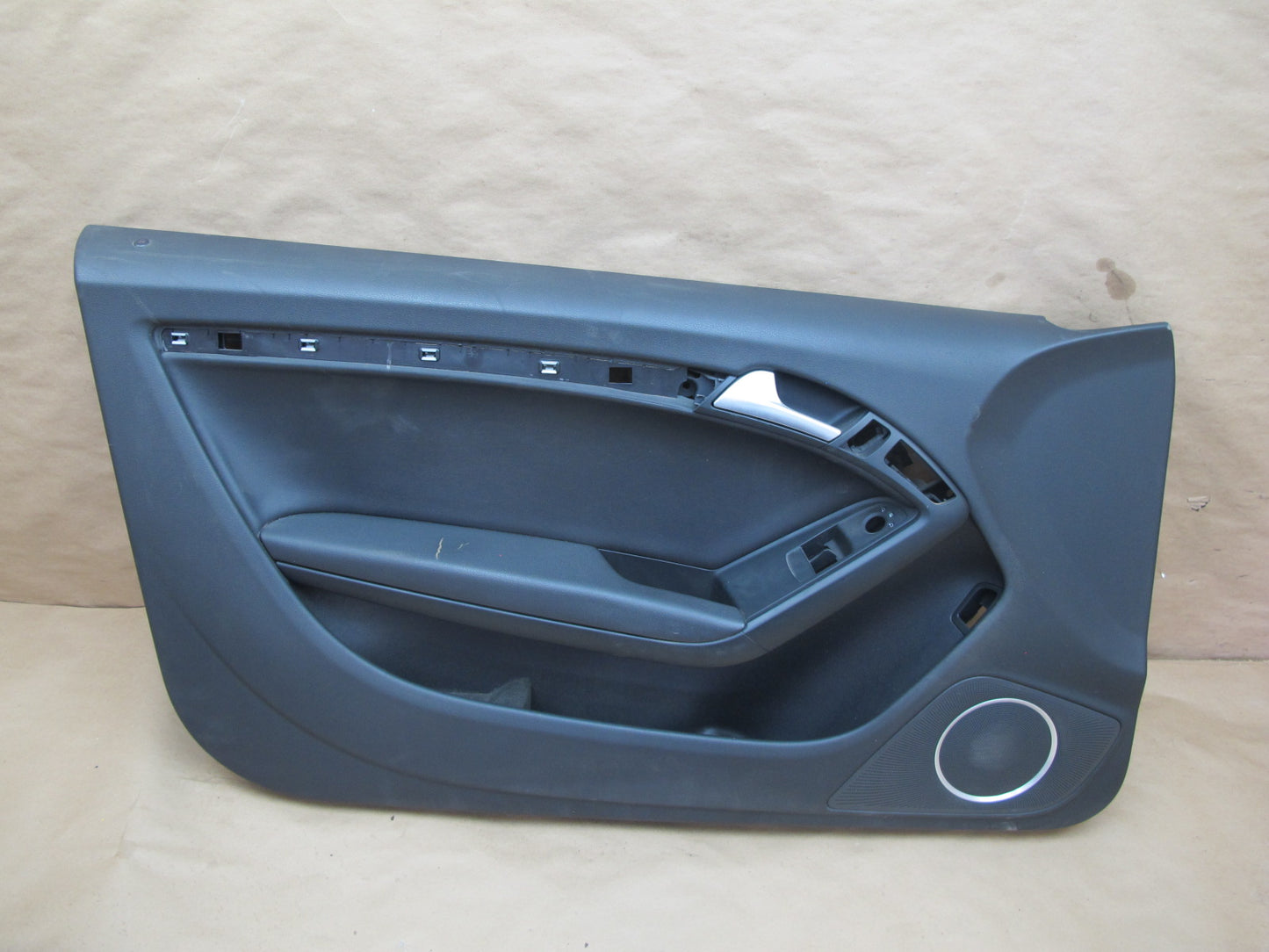 08-17 Audi 8T A5 S5 Coupe Left & Right Door Interior Trim Cover Panel Set OEM