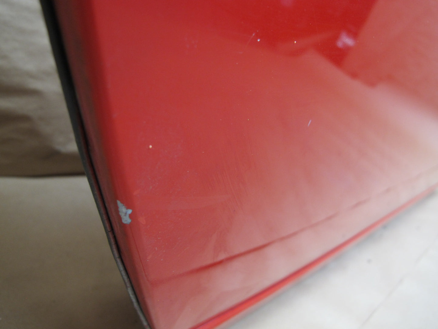 1984-1991 Porsche 928 S4 Right Passenger Side Door Shell Panel RED