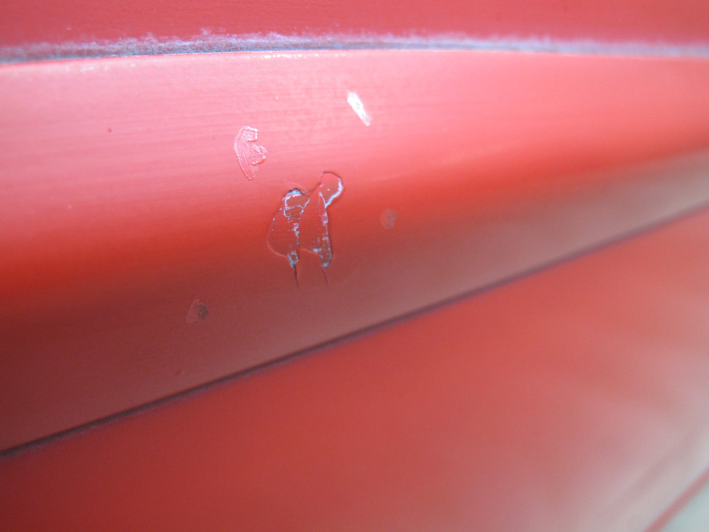 1984-1991 Porsche 928 S4 Right Passenger Side Door Shell Panel RED