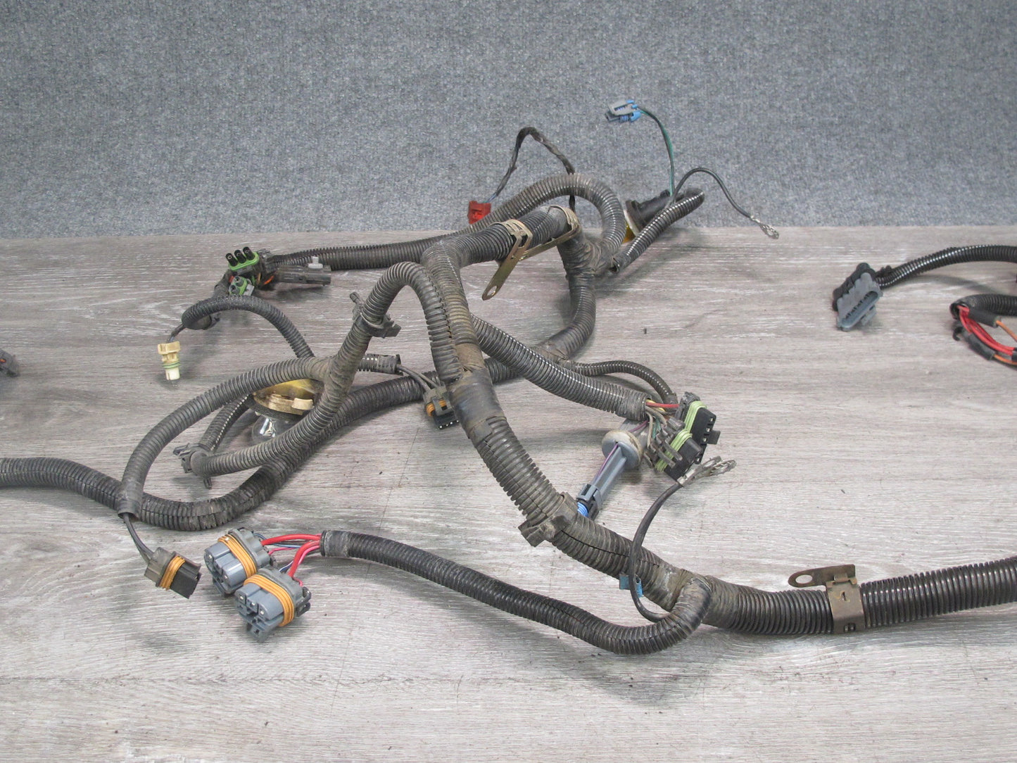 1990 Chevrolet Corvette C4 Front Bumper Headlight Wire Wiring Harness OEM