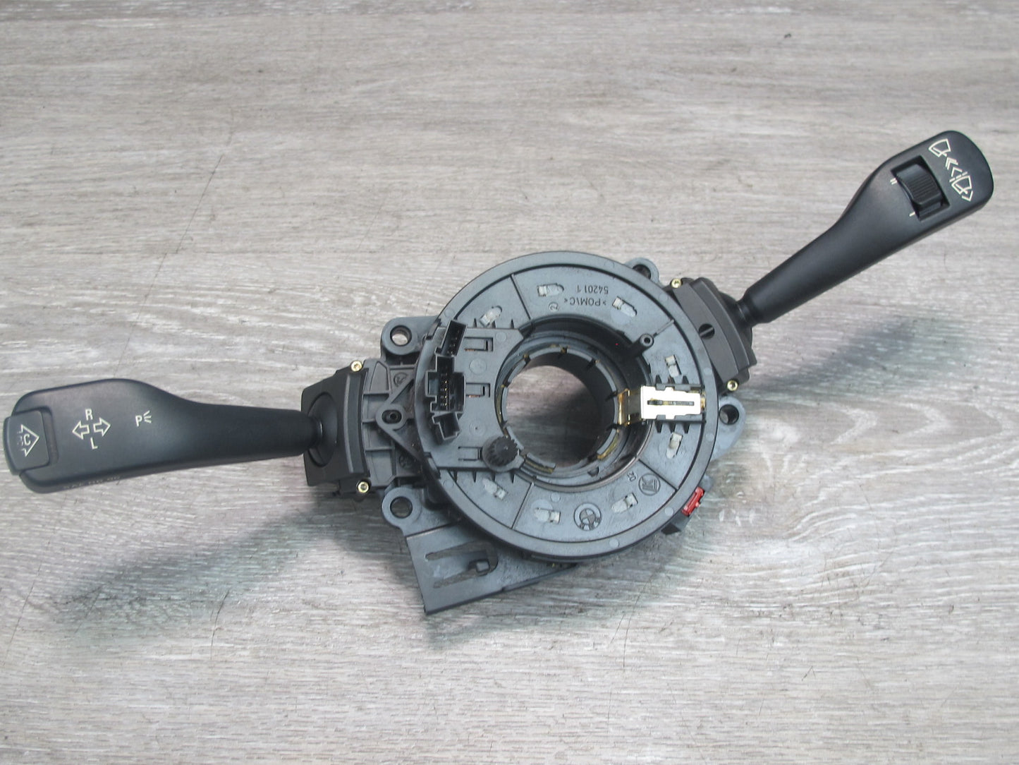 01-06 BMW E46 CONVERTIBLE STEERING COLUMN MULTI SWITCH CLOCK SPRING OEM