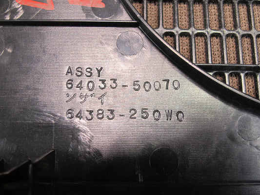 95-00 Lexus LS400 Rear Package Tray Subwoofer Speaker Trim 64033-50070 OEM