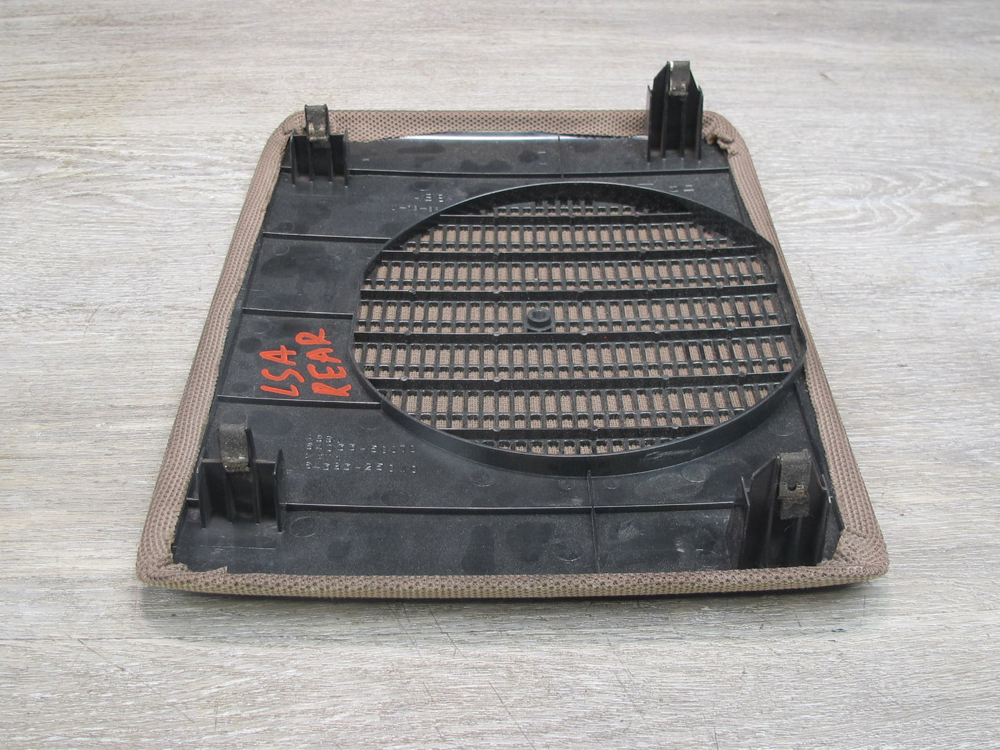 95-00 Lexus LS400 Rear Package Tray Subwoofer Speaker Trim 64033-50070 OEM