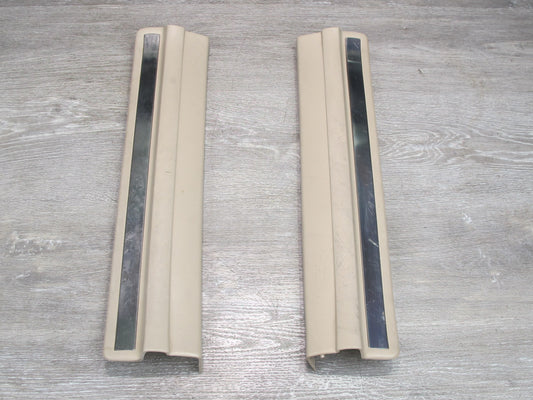 95-97 Lexus UCF20L LS400 Set of 2 Rear Door Scuff Sill Plate Trim OEM