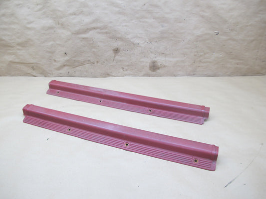79-83 Datsun Nissan 280ZX 2+0 Left & Right Door Scuff Sill Plate Trim Set OEM
