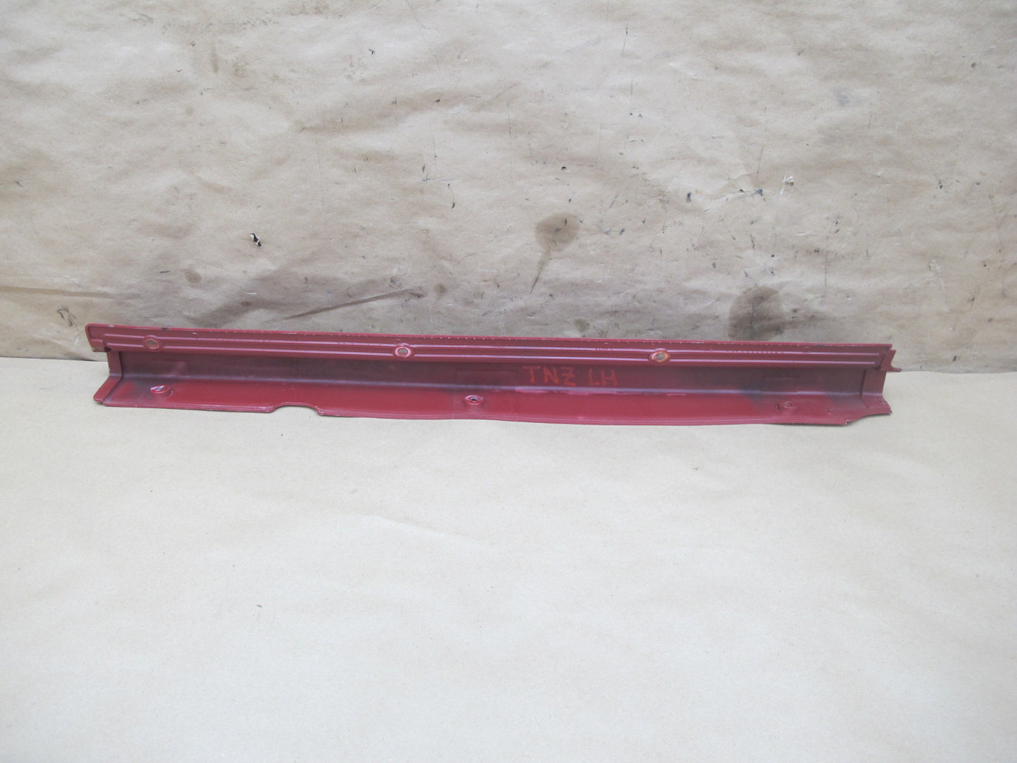 79-83 Datsun Nissan 280ZX 2+0 Left & Right Door Scuff Sill Plate Trim Set OEM