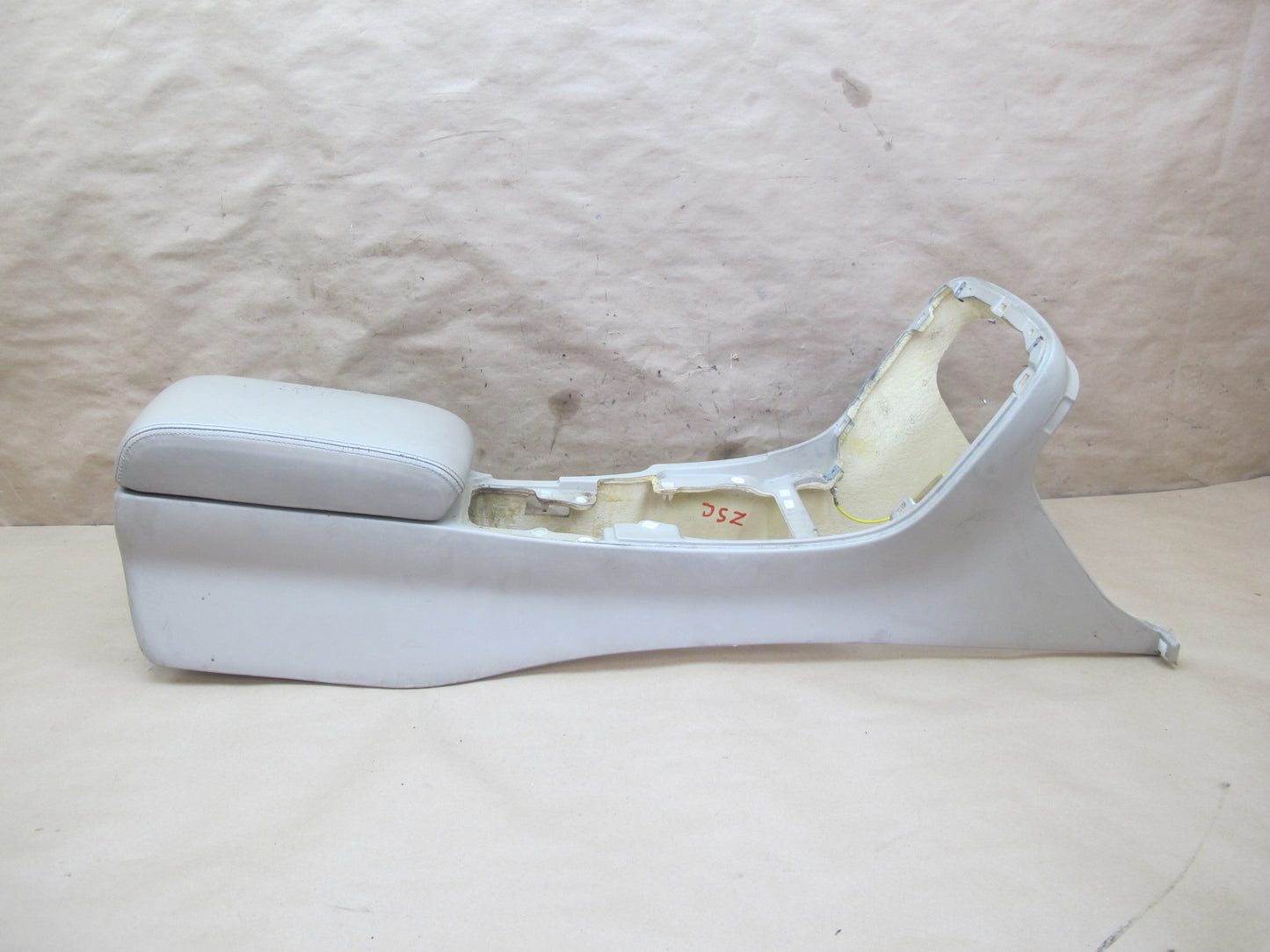 95-00 Lexus SC400 SC300 Center Console Trim Cover Panel w Armrest Ivory OEM