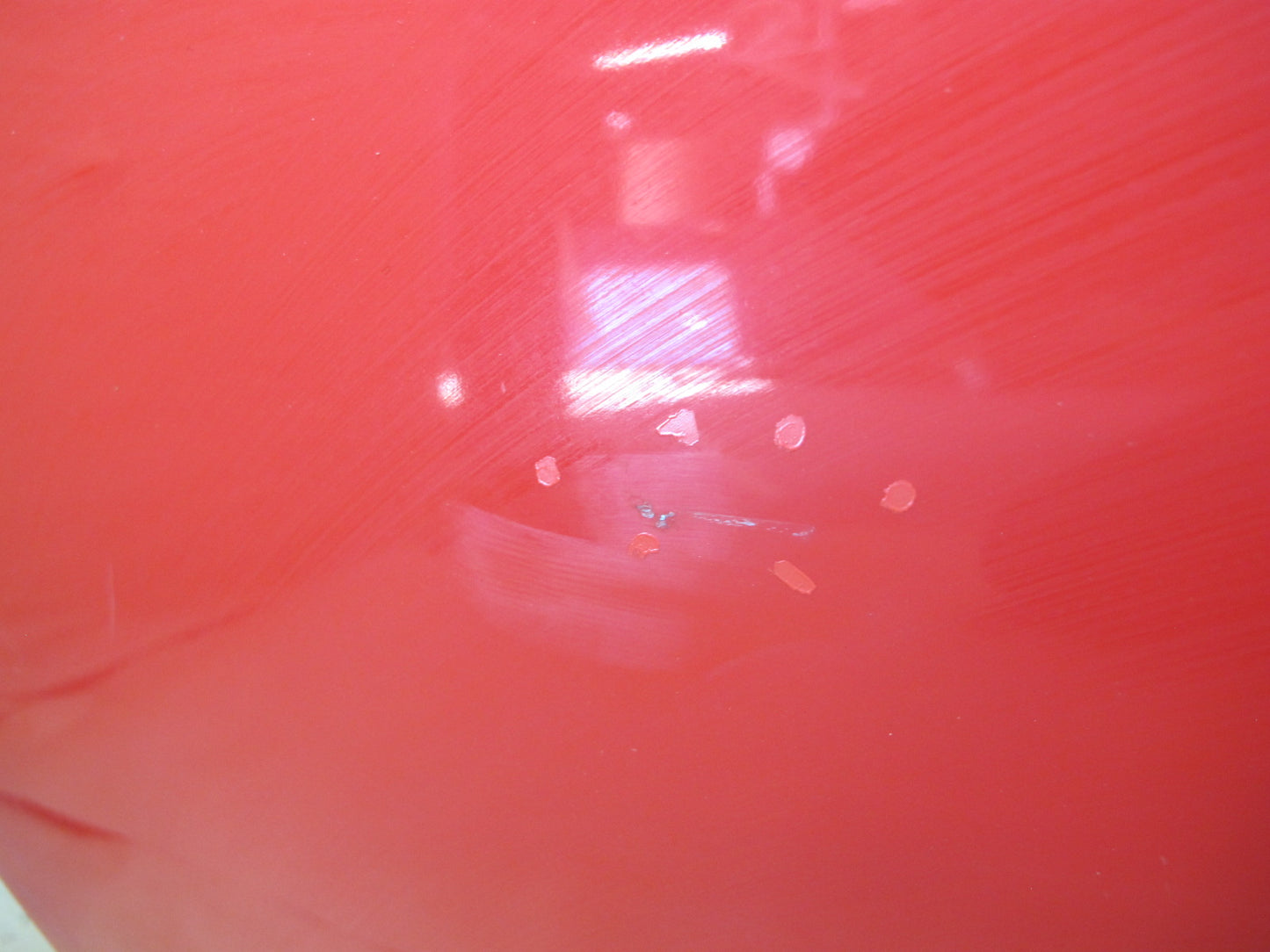 1993 Nissan Z32 300ZX Convertible Left Driver Door Shell Panel RED OEM
