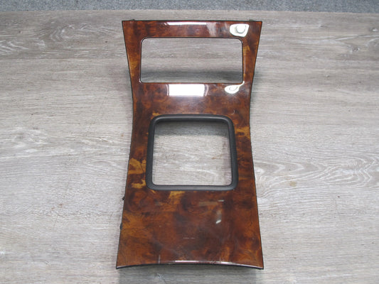 95-97 Lexus UCF20L LS400 Center Console Wood Trim Bezel Cover Panel OEM