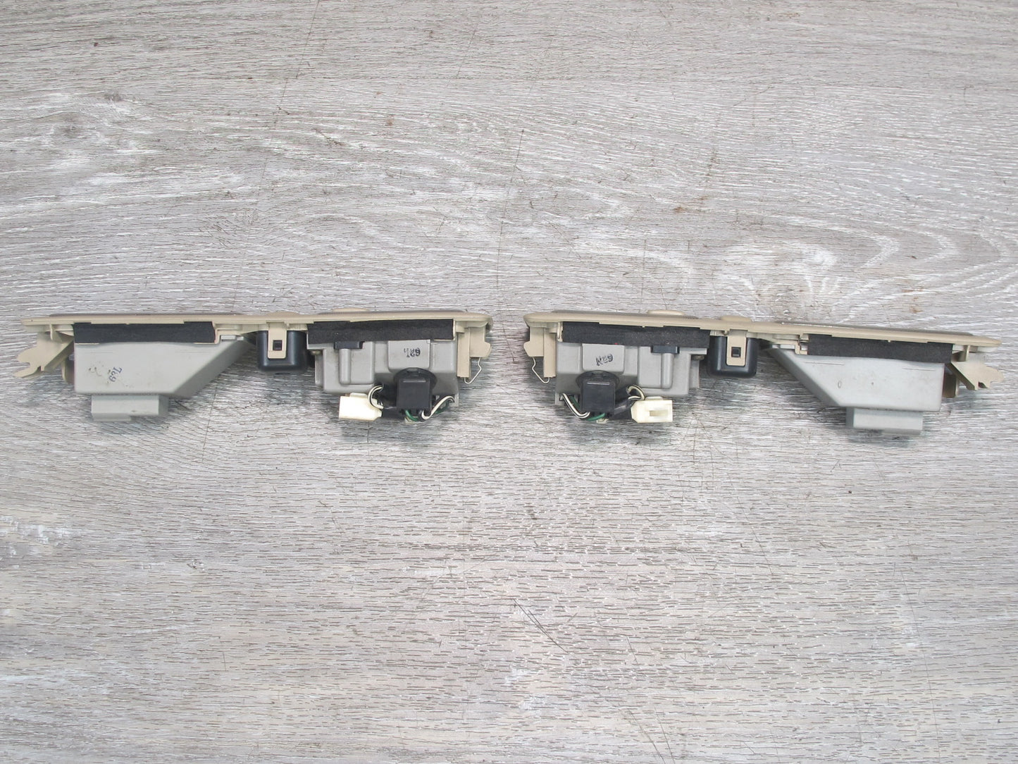 95-97 Lexus LS400 UCF20L Rear Left Right Overhead Dome Interior Light Set OEM