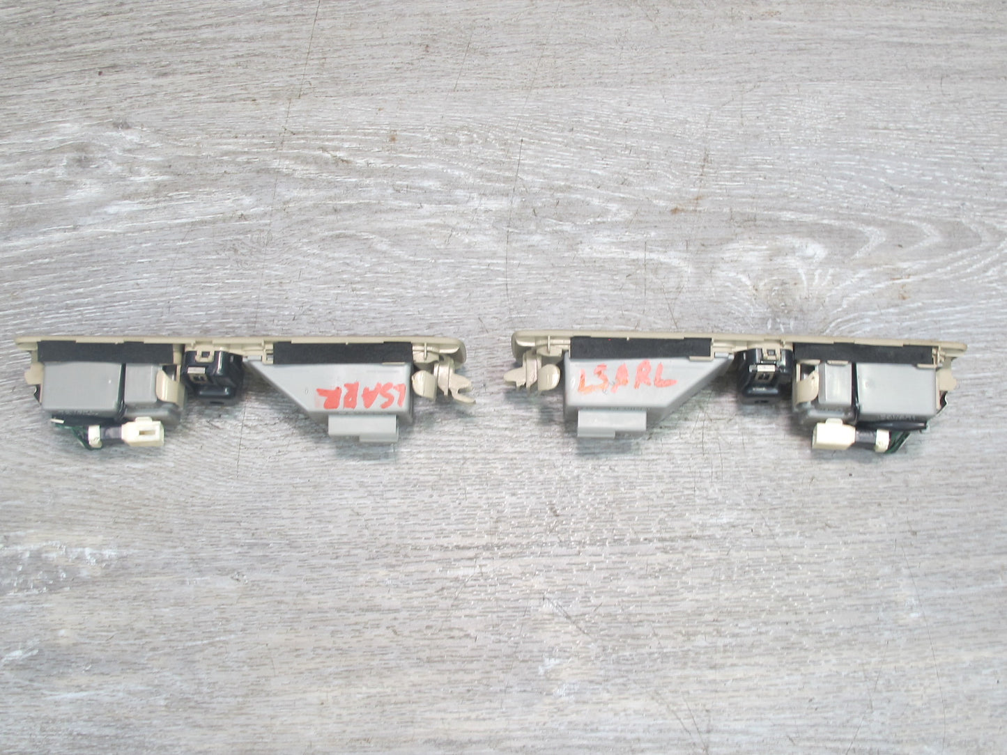 95-97 Lexus LS400 UCF20L Rear Left Right Overhead Dome Interior Light Set OEM