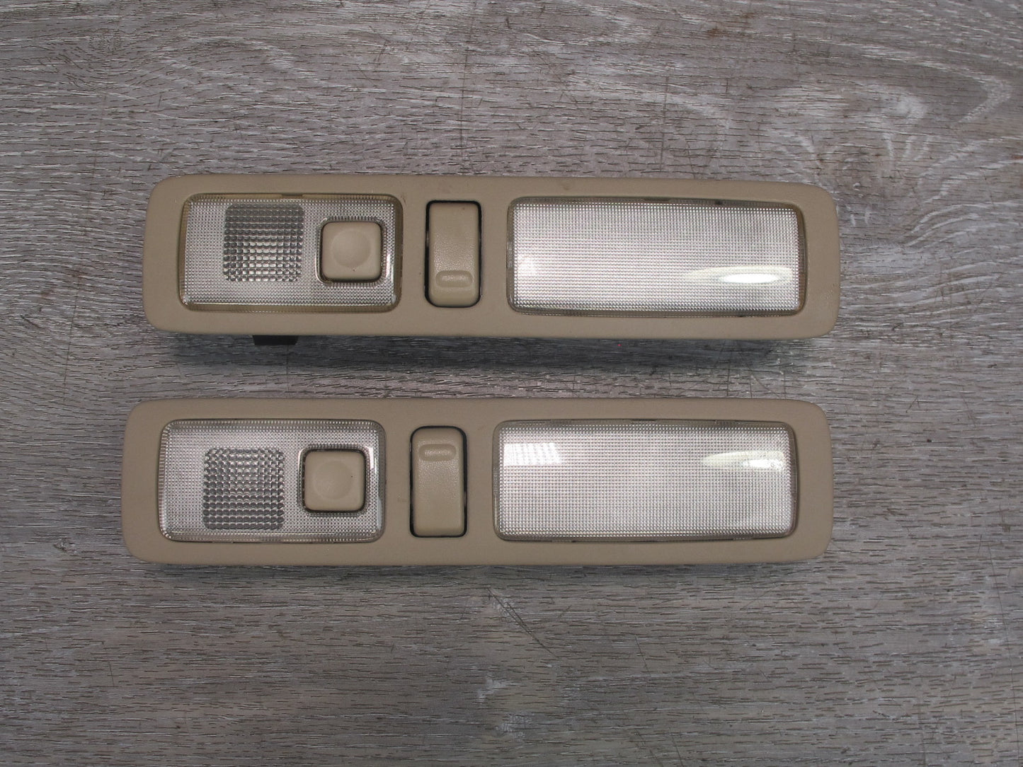 95-97 Lexus LS400 UCF20L Rear Left Right Overhead Dome Interior Light Set OEM