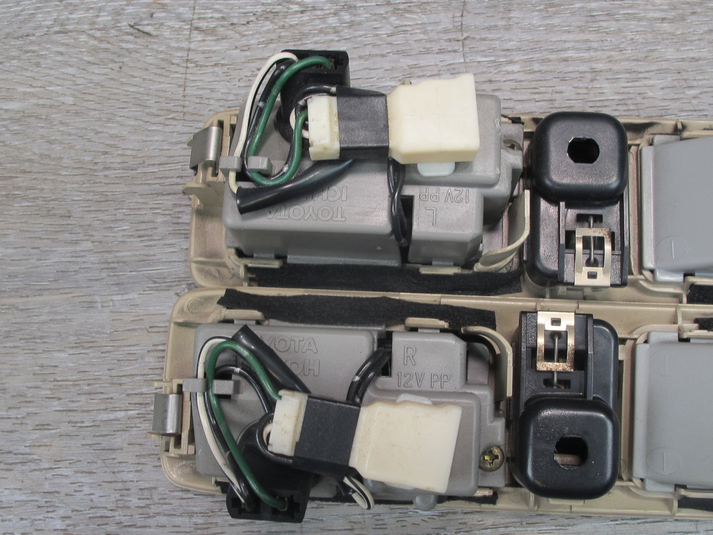95-97 Lexus LS400 UCF20L Rear Left Right Overhead Dome Interior Light Set OEM