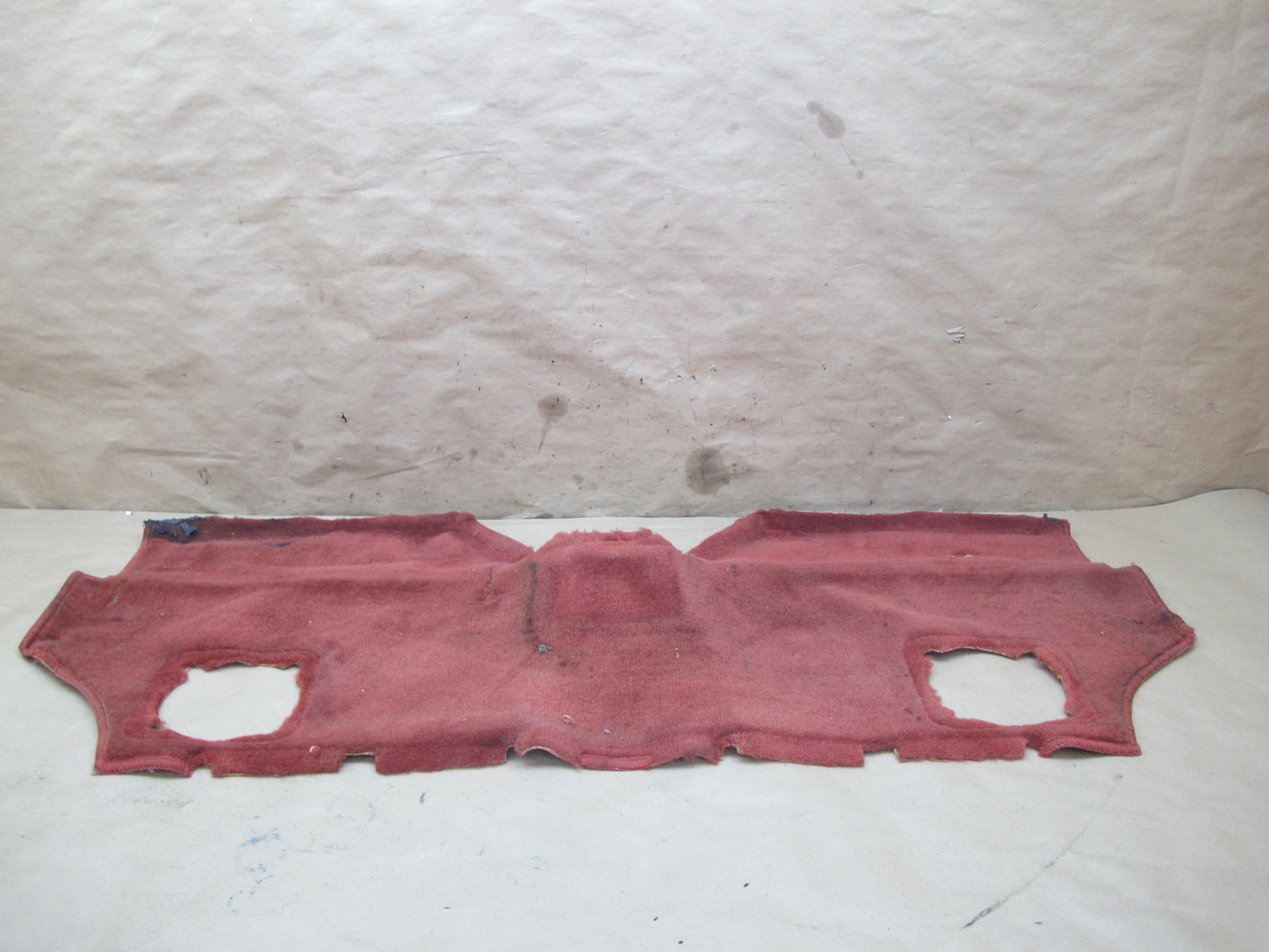 79-83 Datsun Nissan 280ZX S130 2+0 Rear Behind Seat Carpet Liner RED OEM