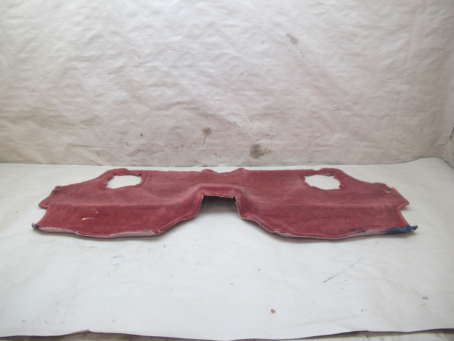 79-83 Datsun Nissan 280ZX S130 2+0 Rear Behind Seat Carpet Liner RED OEM