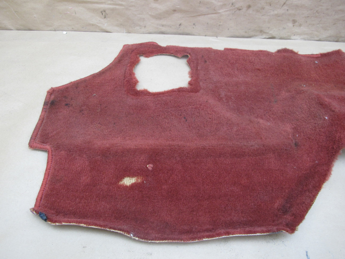 79-83 Datsun Nissan 280ZX S130 2+0 Rear Behind Seat Carpet Liner RED OEM