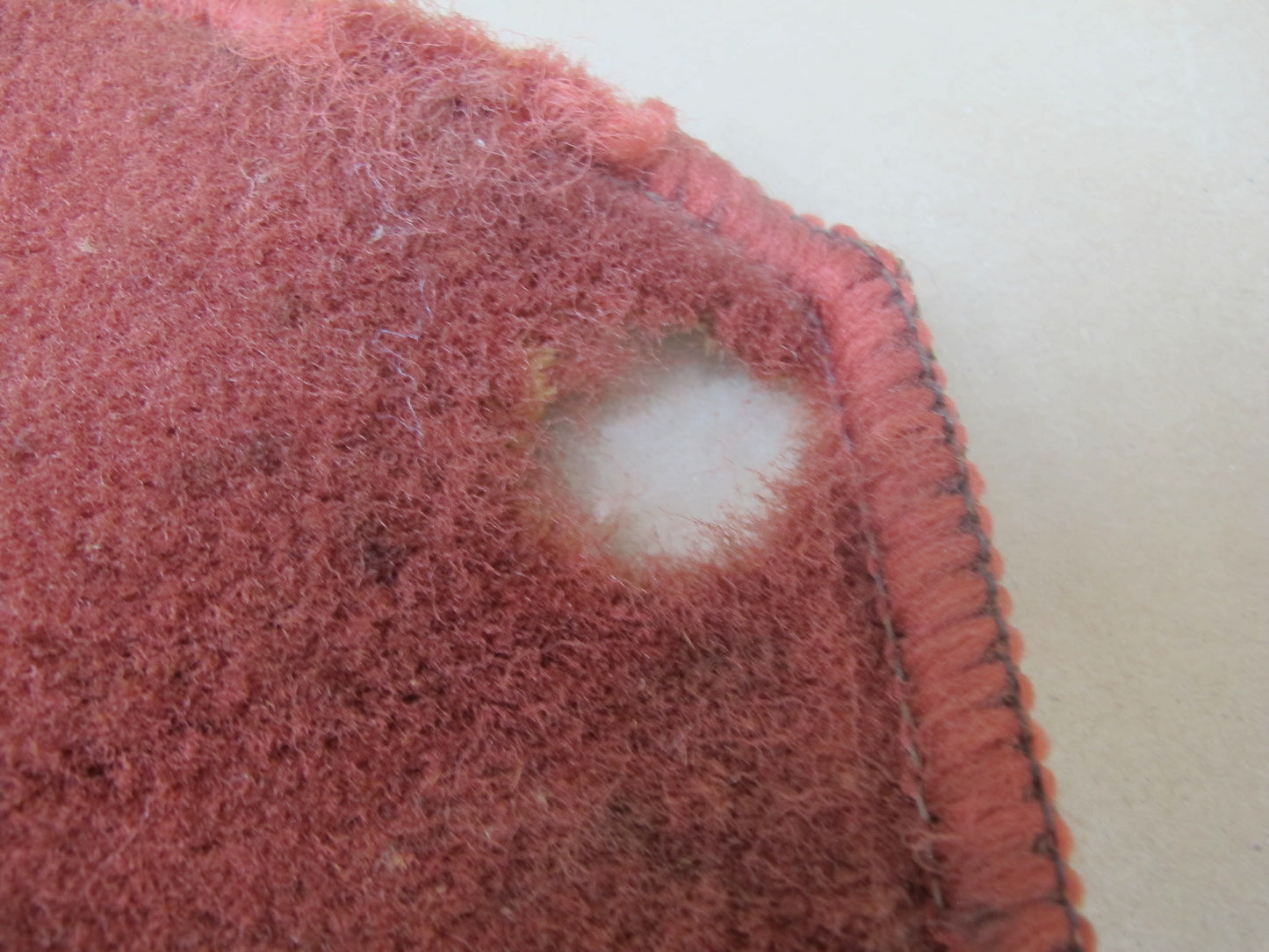 79-83 Datsun Nissan 280ZX S130 2+0 Rear Behind Seat Carpet Liner RED OEM