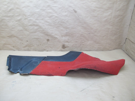 90-93 Chevrolet Corvette C4 Left & Right Center Console Carpet Cover Set OEM