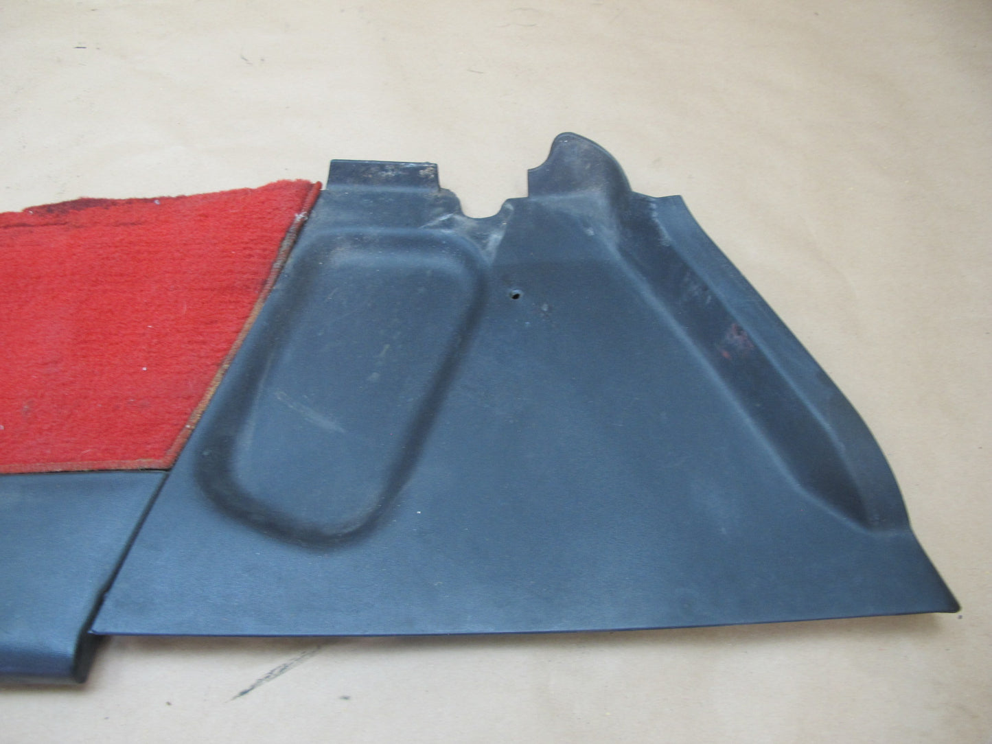 90-93 Chevrolet Corvette C4 Left & Right Center Console Carpet Cover Set OEM