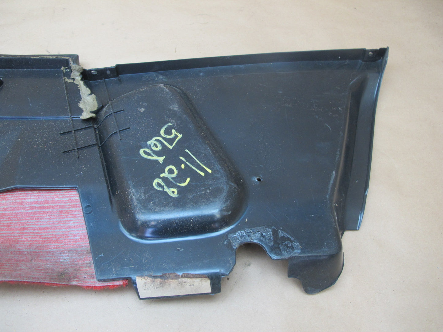 90-93 Chevrolet Corvette C4 Left & Right Center Console Carpet Cover Set OEM