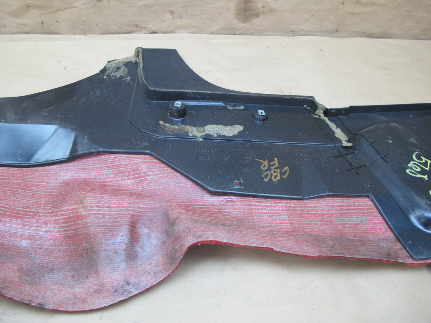 90-93 Chevrolet Corvette C4 Left & Right Center Console Carpet Cover Set OEM