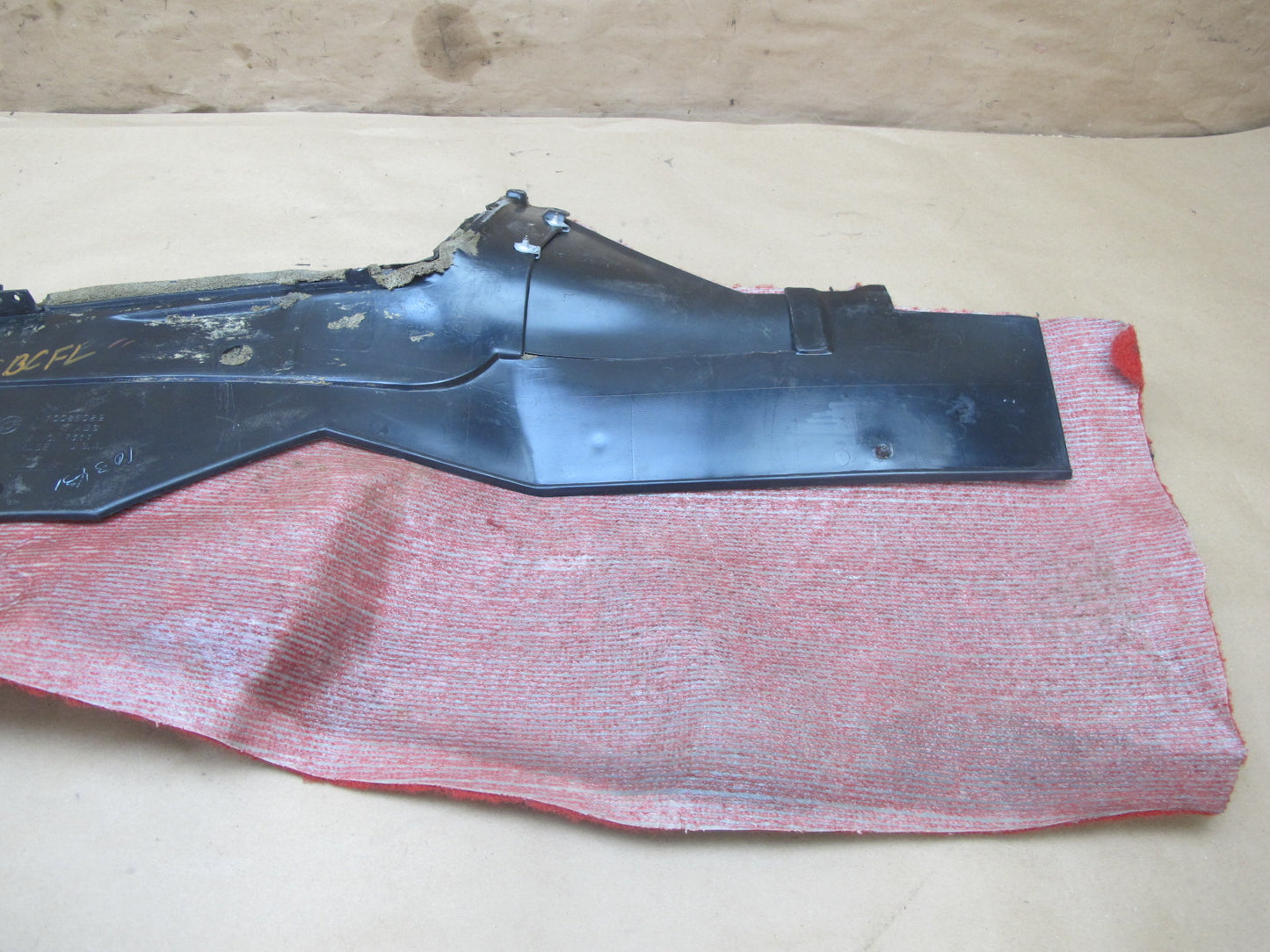 90-93 Chevrolet Corvette C4 Left & Right Center Console Carpet Cover Set OEM