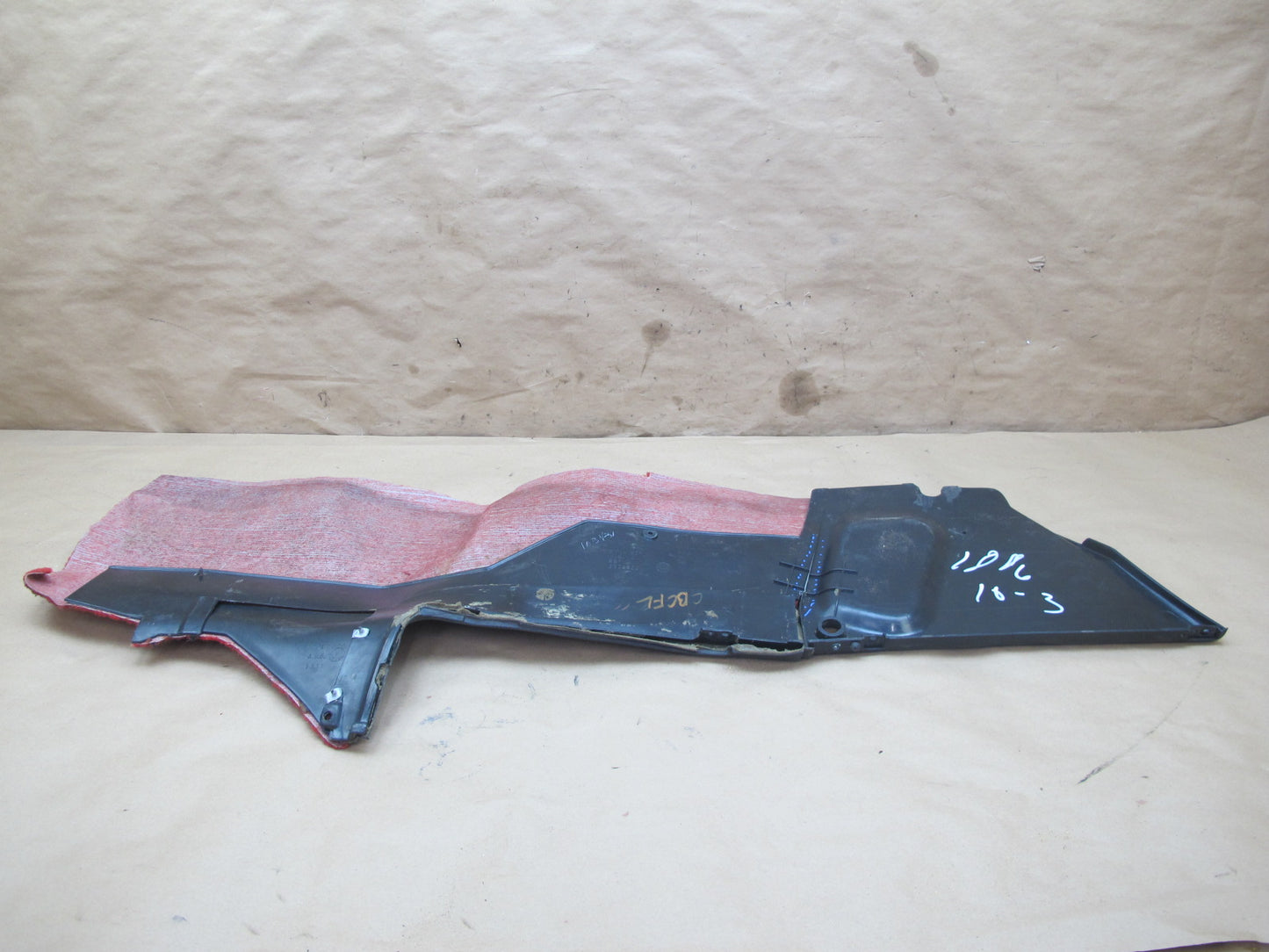 90-93 Chevrolet Corvette C4 Left & Right Center Console Carpet Cover Set OEM