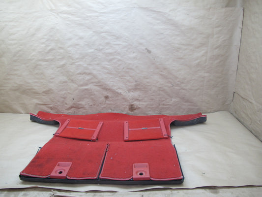 90-91 Chevrolet Corvette C4 Convert Rear Trunk Floor Carpet Cover w Door OEM