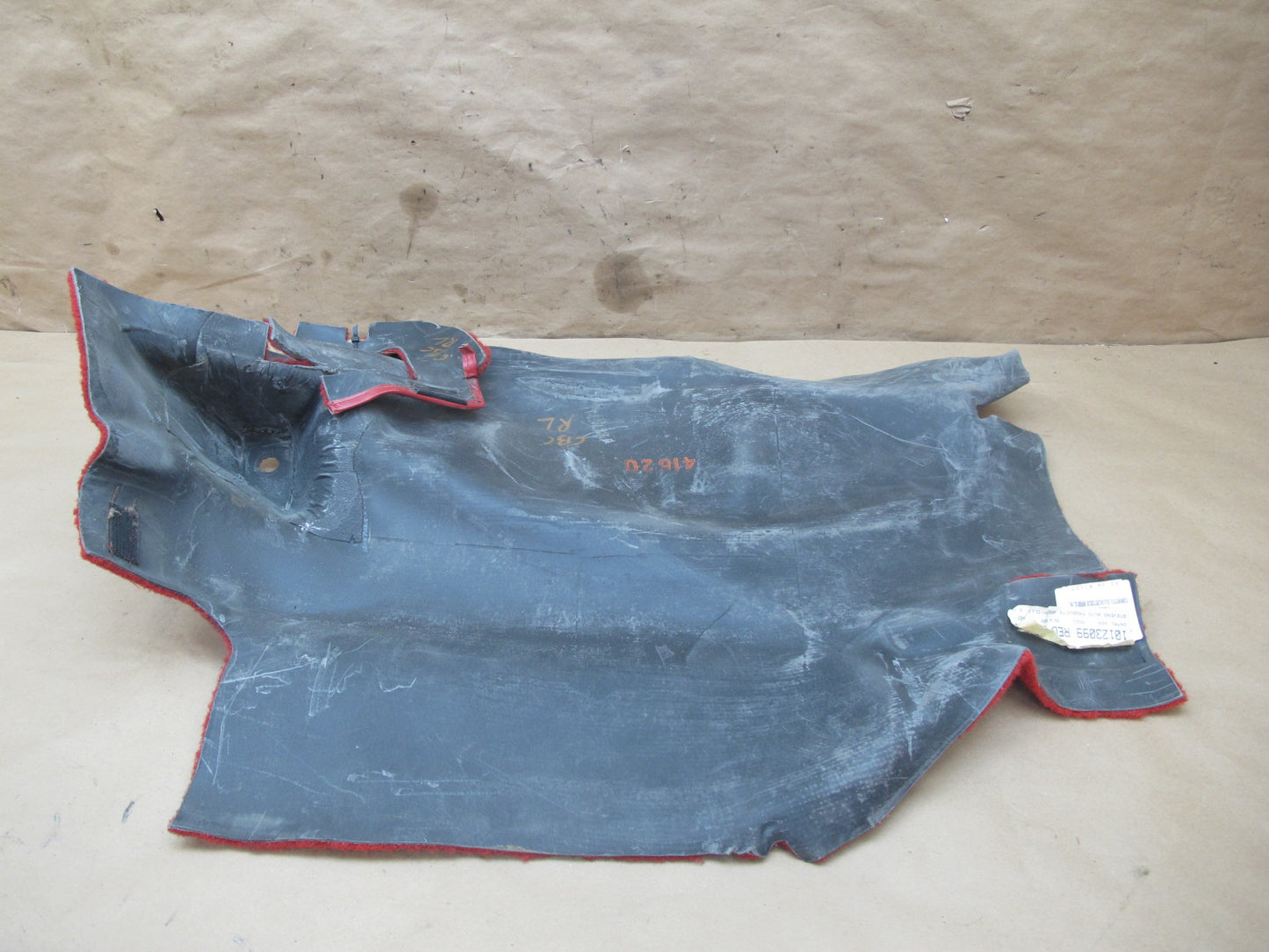 90-91 Chevrolet Corvette C4 Convert Cargo Storage Carpet Liner Cover Set OEM